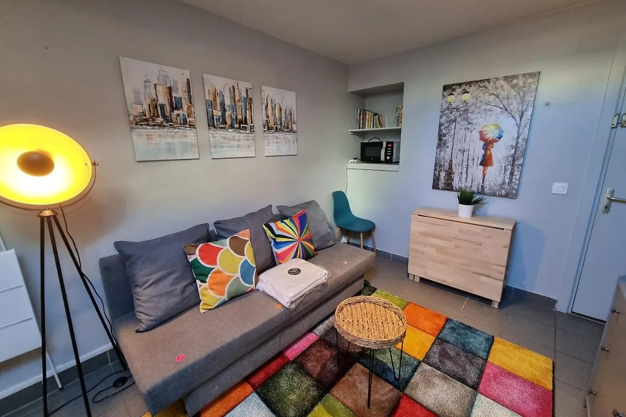 #C5 Le Colorful T2 City Center Near Tram A Apartment Grenoble